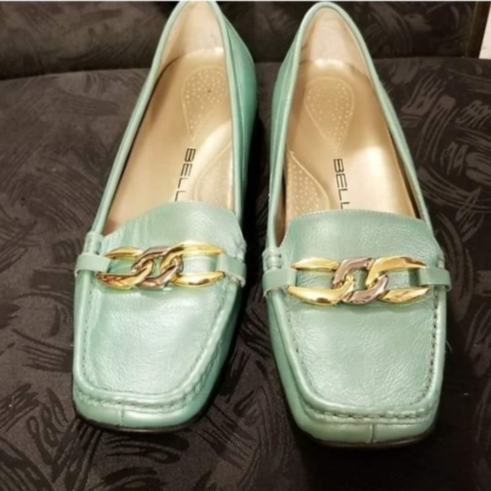 🎉Bellini mint green loafers🎉